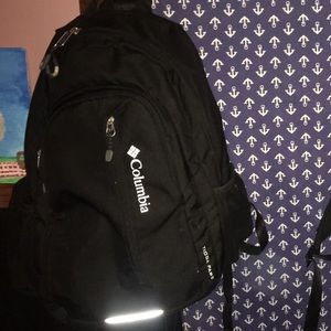 New black Columbia book bag